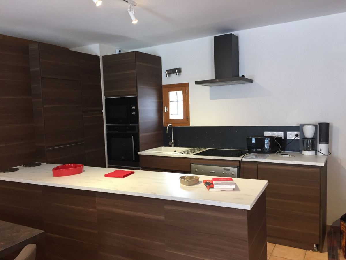 CUISINE - APPARTEMENT FERMES DU PLANET 4 - VALLOIRE LES VERNEYS