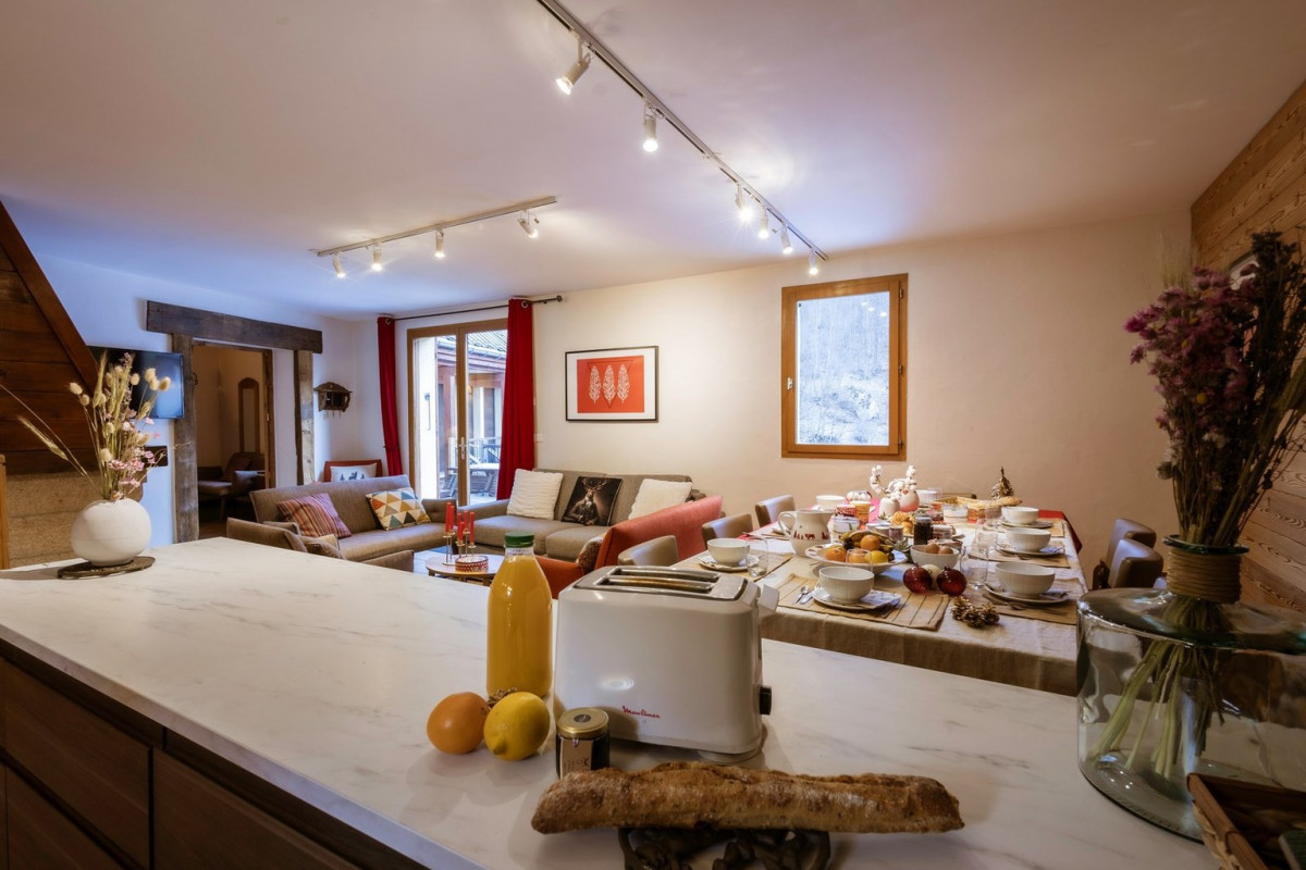 SALON - APPARTEMENT FERMES DU PLANET 4 - VALLOIRE LES VERNEYS SALON - APPARTEMENT FERMES DU PLANET 4 - VALLOIRE LES VERNEYS