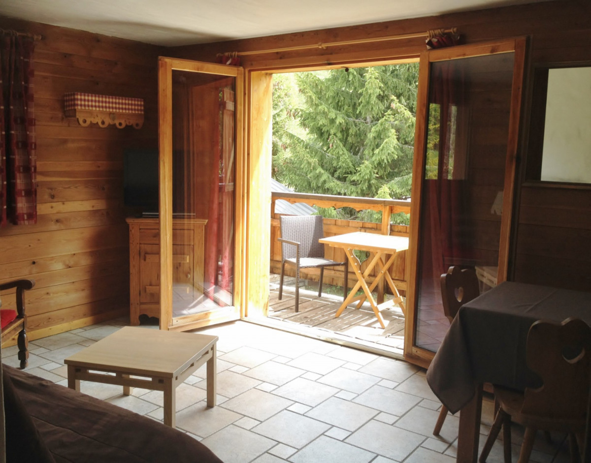 SALON - CHALET LE NÉVÉ APPARTEMENT 1 - VALLOIRE LES VERNEYS - VALLOIRE RESERVATIONS