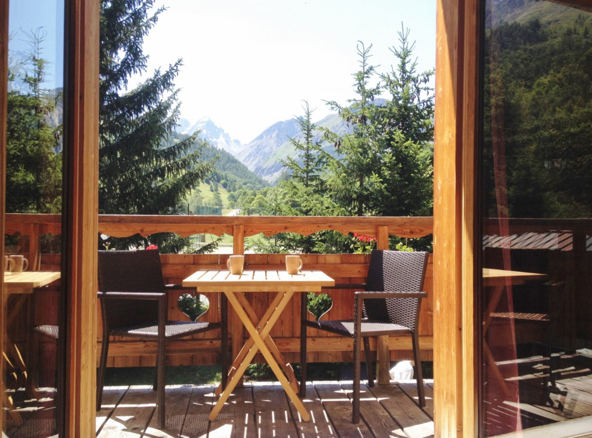 BALCON - CHALET LE NÉVÉ APPARTEMENT 1 - VALLOIRE LES VERNEYS - VALLOIRE RESERVATIONS