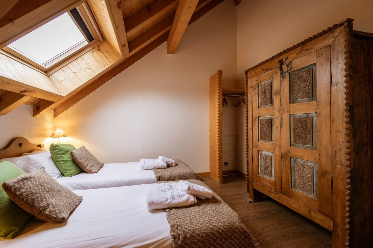 CHAMBRE - APPARTEMENT LES FERMES DU PLANET 1 - VALLOIRE LES VERNEYS
