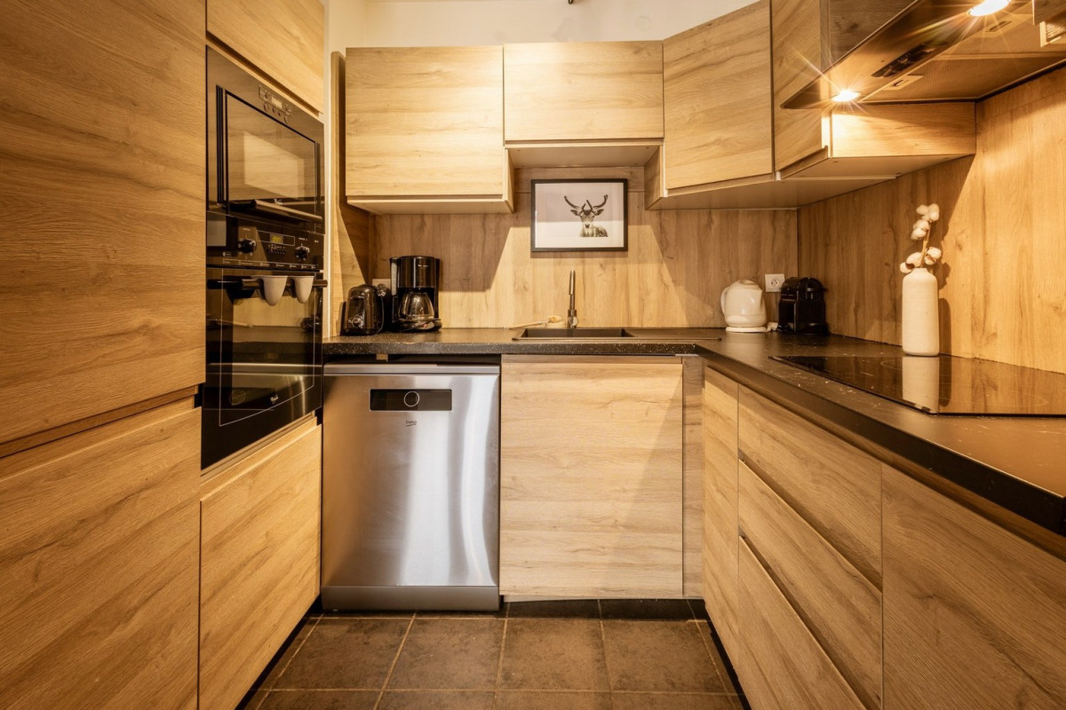 CUISINE - APPARTEMENT LES FERMES DU PLANET 2 - VALLOIRE LES VERNEYS