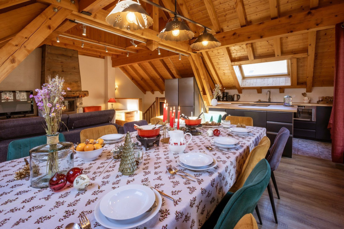 SEJOUR - APPARTEMENT LES FERMES DU PLANET 3 - VALLOIRE LES VERNEYS - VALLOIRE RESERVATIONS SEJOUR - APPARTEMENT LES FERMES DU PLANET 3 - VALLOIRE LES VERNEYS - VALLOIRE RESERVATIONS
