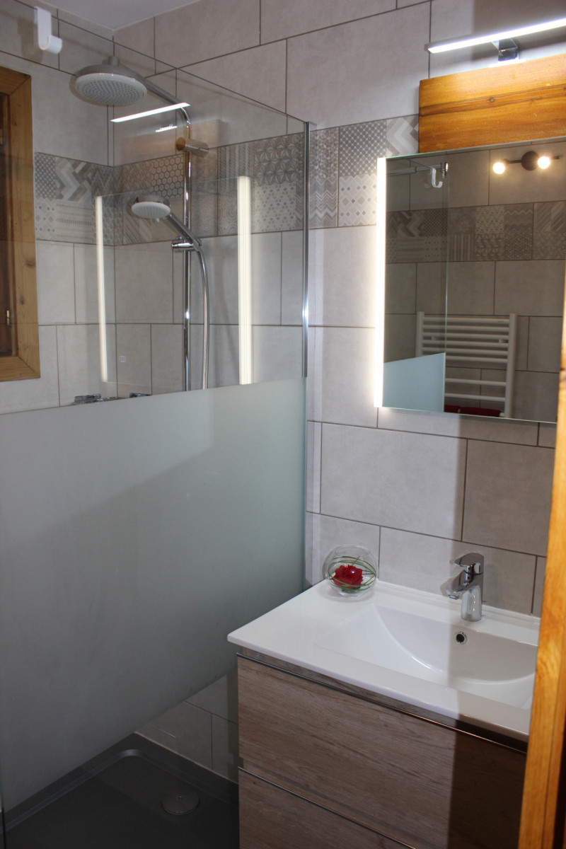 SALLE D'EAU -APPARTEMENT CHALET L'ANDORSE 4 - VALLOIRE LA BORGE SALLE D'EAU -APPARTEMENT CHALET L'ANDORSE 4 - VALLOIRE LA BORGE