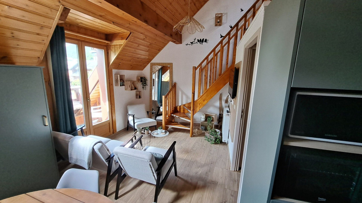 SEJOUR - APPARTEMENT BORGE 5 - VALLOIRE LA BORGE - VALLOIRE RESERVATIONS SEJOUR - APPARTEMENT BORGE 5 - VALLOIRE LA BORGE - VALLOIRE RESERVATIONS