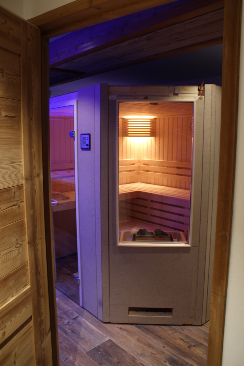 SAUNA - APPARTEMENT CHALET LES ANCOLIES ANEMONE - VALLOIRE LES CLOTS SAUNA - APPARTEMENT CHALET LES ANCOLIES ANEMONE - VALLOIRE LES CLOTS