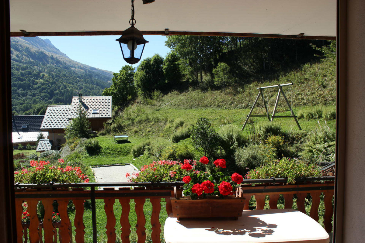BALCON - APPARTEMENT LES ANCOLIES EDELWEISS - VALLOIRE LES CLOTS BALCON - APPARTEMENT LES ANCOLIES EDELWEISS - VALLOIRE LES CLOTS