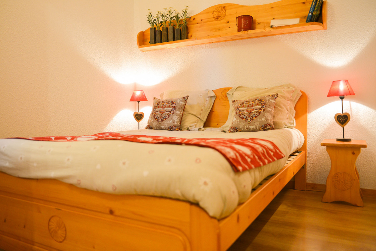 CHAMBRE 1 - CHALETS DU PONTET B21 - VALLOIRE LE PONTET CHAMBRE 1 - CHALETS DU PONTET B21 - VALLOIRE LE PONTET