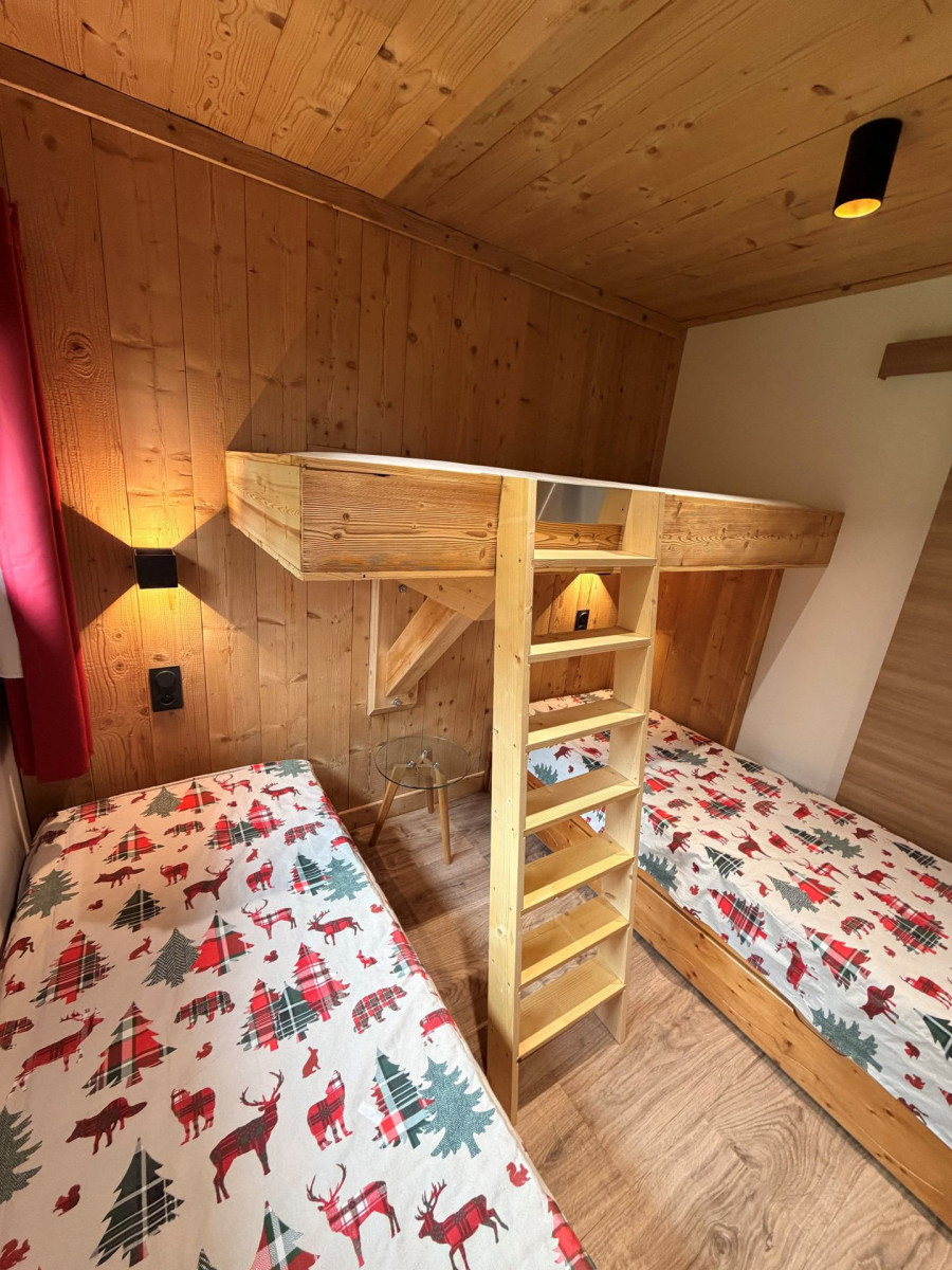 CHAMBRE - APPARTEMENT C15 CHALETS DU GALIBIER 1 - VALLOIRE MOULIN BENJAMIN