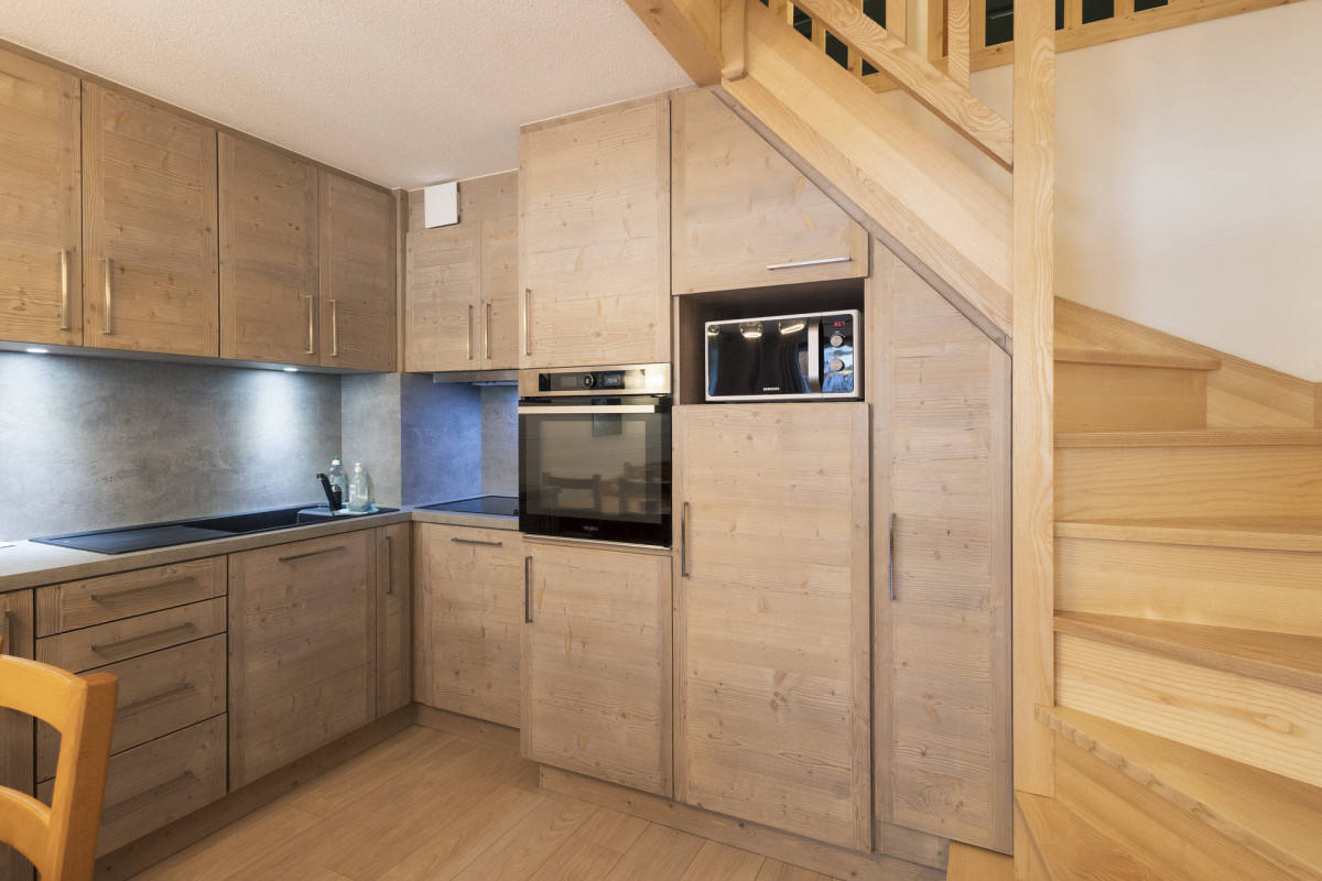 CUISINE - APPARTEMENT CHALETS DU GALIBIER G38 - VALLOIRE MOULIN BENJAMIN