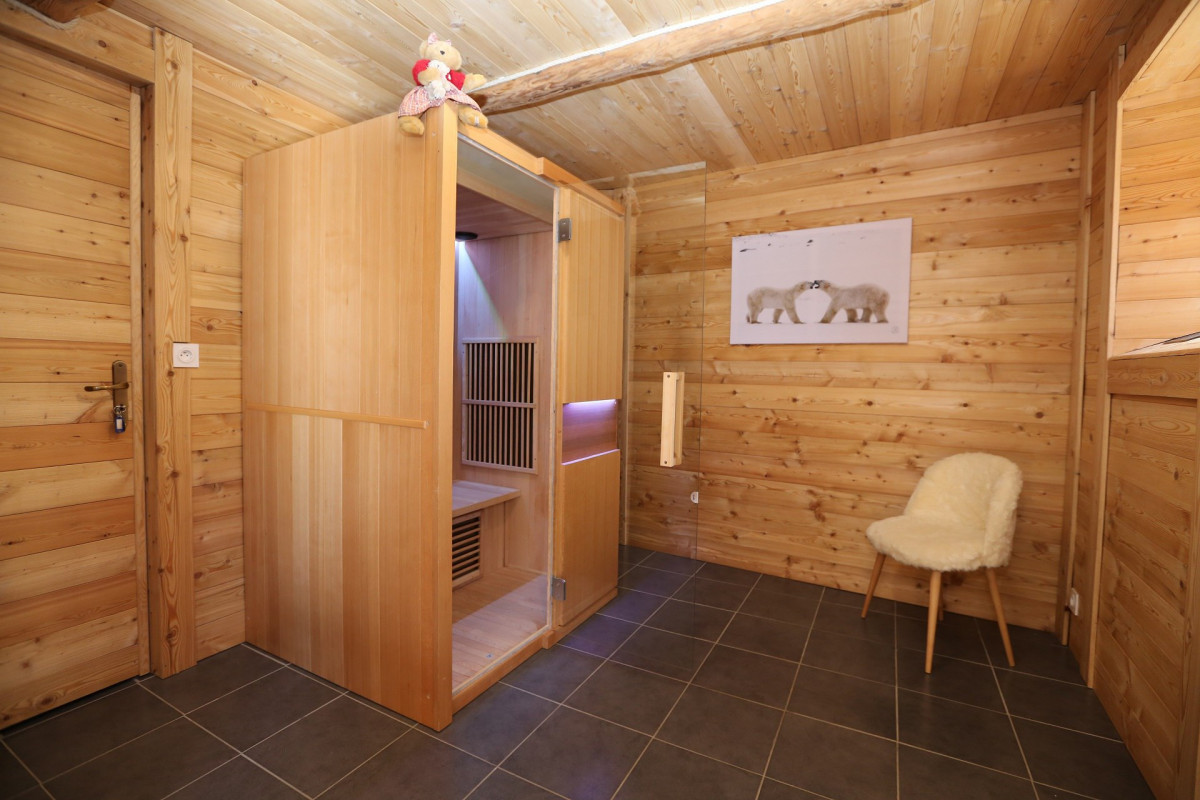 SAUNA  - CHALET LES MYRTILLES - VALLOIRE LES CHOSEAUX SAUNA  - CHALET LES MYRTILLES - VALLOIRE LES CHOSEAUX