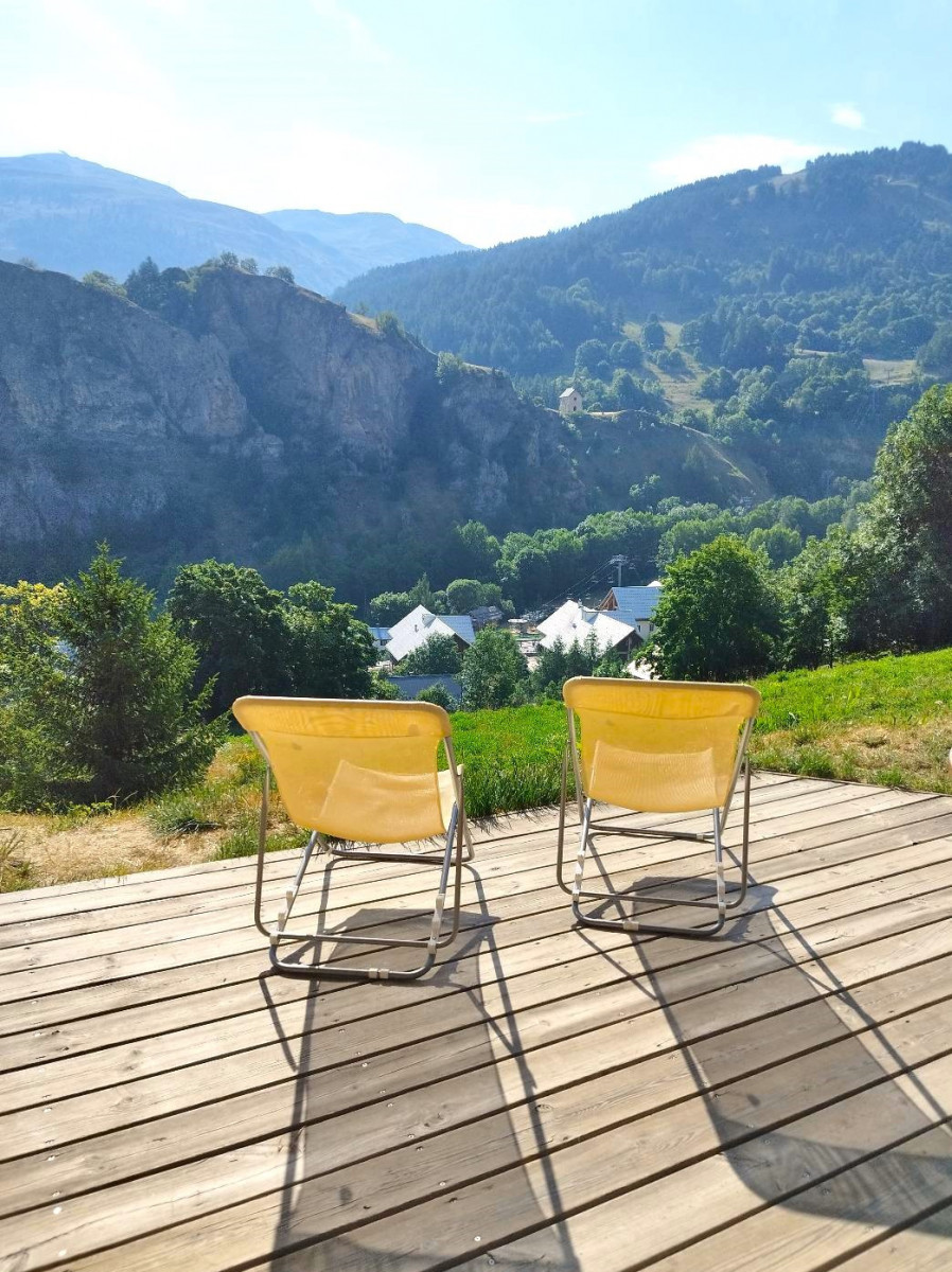 TERRASSE - APPARTEMENT GROS GRENIER C - VALLOIRE LE SERROZ TERRASSE - APPARTEMENT GROS GRENIER C - VALLOIRE LE SERROZ