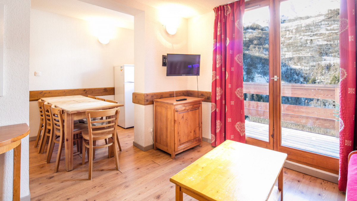 SALON - HAMEAU DE VALLOIRE VACANCEOLE APPARTEMENT 7 PERSONNES - VALLOIRE LES CHOSEAUX - VALLOIRE RESERVATIONS