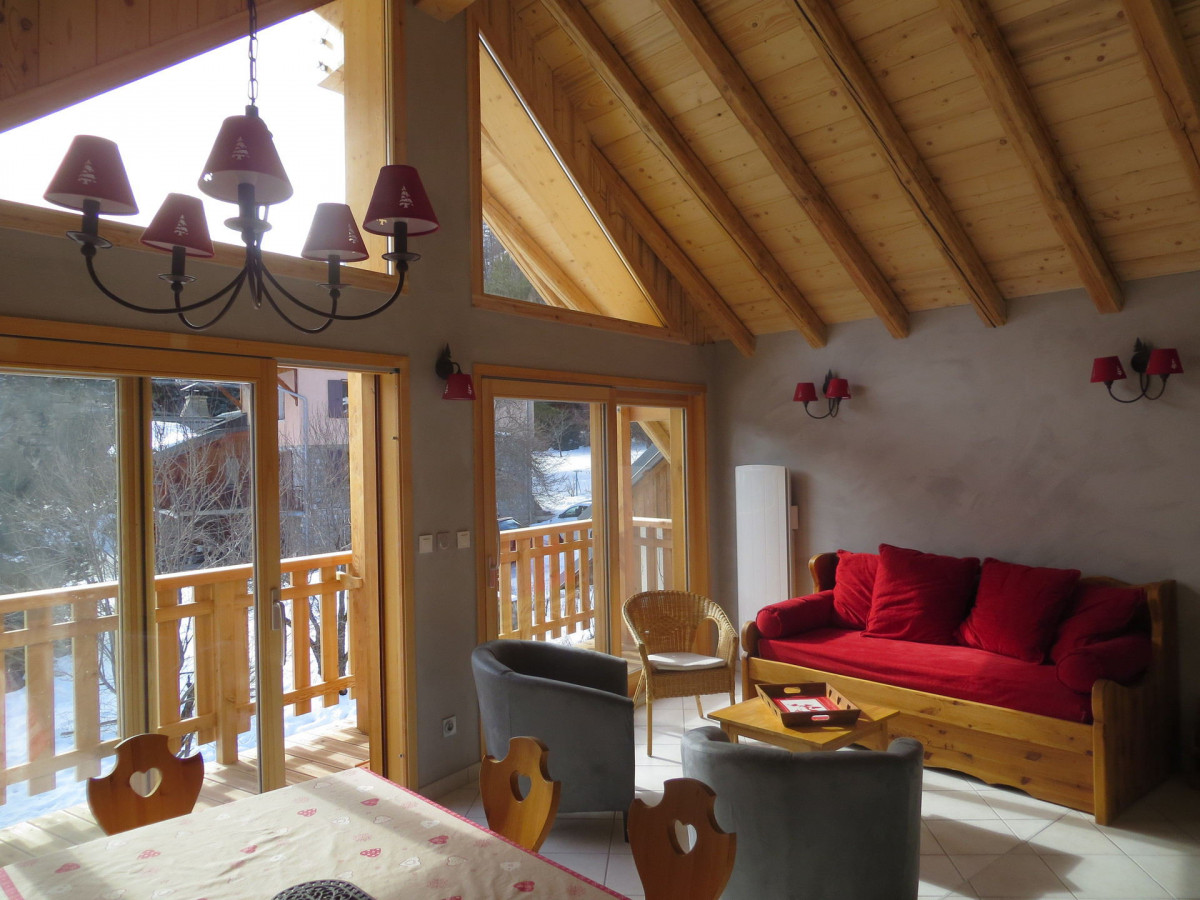 SALON - APPARTEMENT OLVERA 2 - VALLOIRE LA BORGE - VALLOIRE RESERVATIONS SALON - APPARTEMENT OLVERA 2 - VALLOIRE LA BORGE - VALLOIRE RESERVATIONS