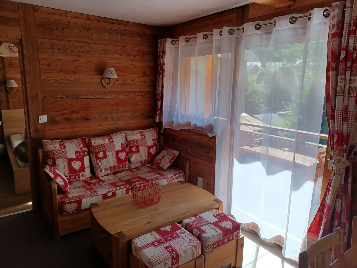 SALON - APPARTEMENT LES FASCINES 1 - VALLOIRE CENTRE - VALLOIRE RESERVATIONS