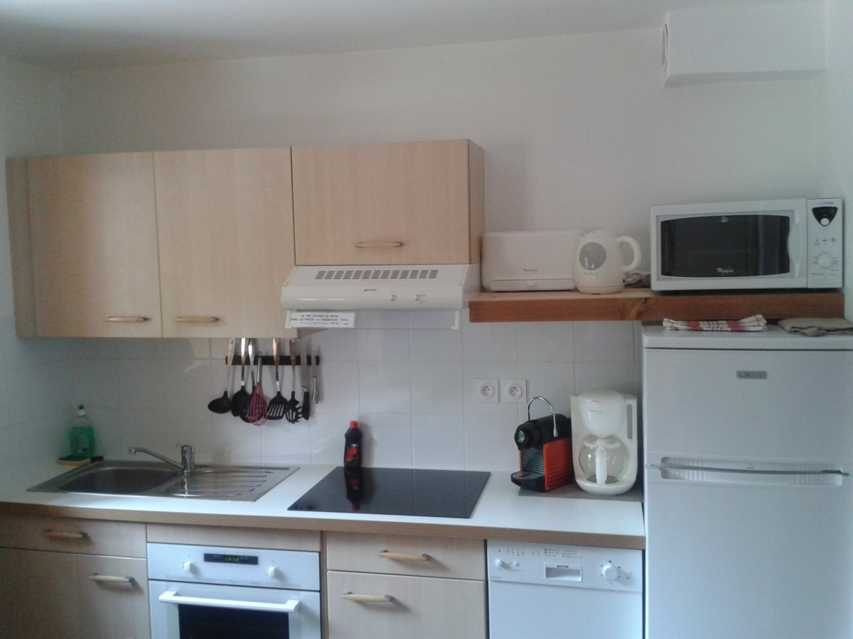 CUISINE - APPARTEMENT LES FASCINES 1 - VALLOIRE CENTRE CUISINE - APPARTEMENT LES FASCINES 1 - VALLOIRE CENTRE