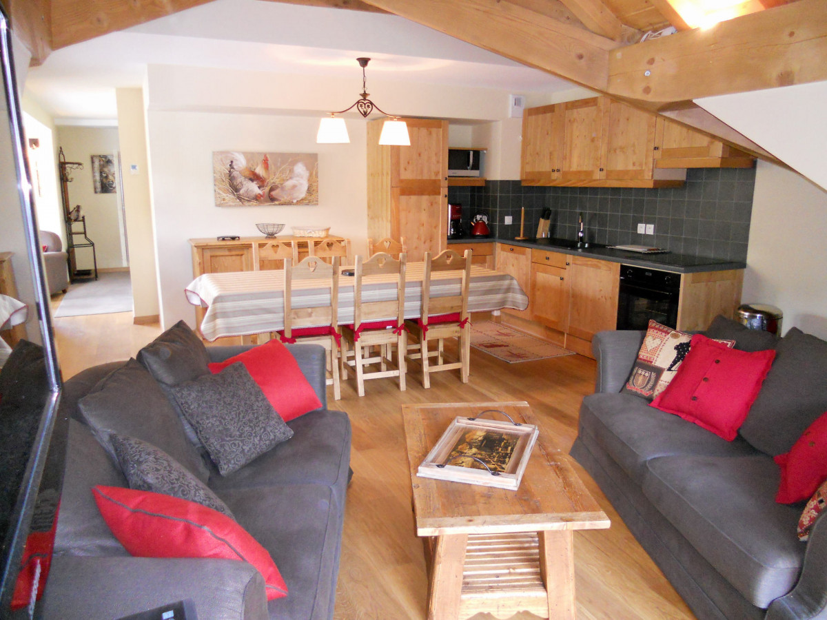 SALON - APPARTEMENT LES FERMES DE L'ARCHAZ B201 - VALLOIRE L'ARCHAZ - VALLOIRE RESERVATIONS SALON - APPARTEMENT LES FERMES DE L'ARCHAZ B201 - VALLOIRE L'ARCHAZ - VALLOIRE RESERVATIONS