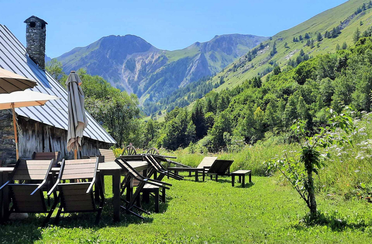 JARDIN - APPARTEMENT MONT DES HUILES N° 2 - VALLOIRE LA RIVINE JARDIN - APPARTEMENT MONT DES HUILES N° 2 - VALLOIRE LA RIVINE