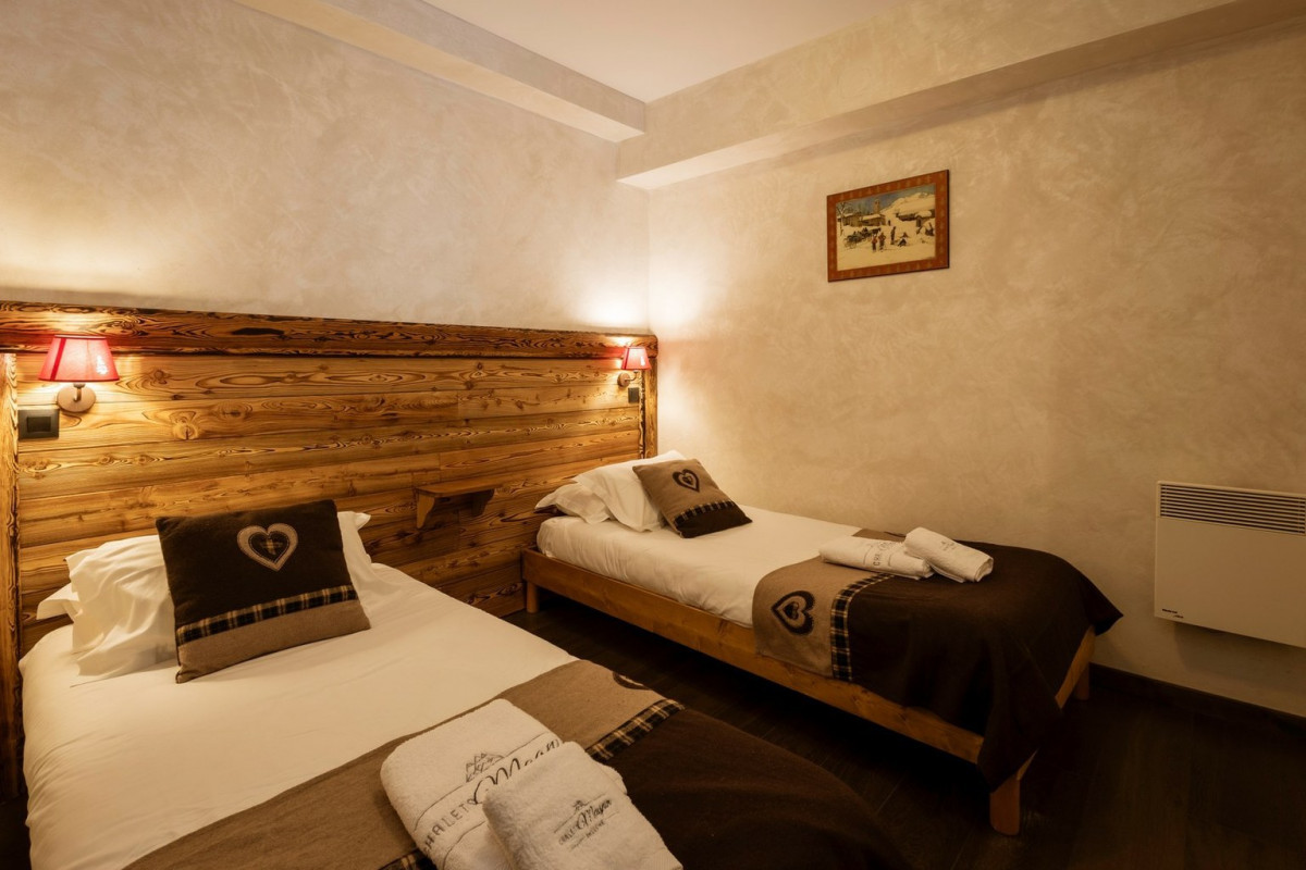 CHAMBRE - APPARTEMENT ADRIEN 2 - VALLOIRE CENTRE