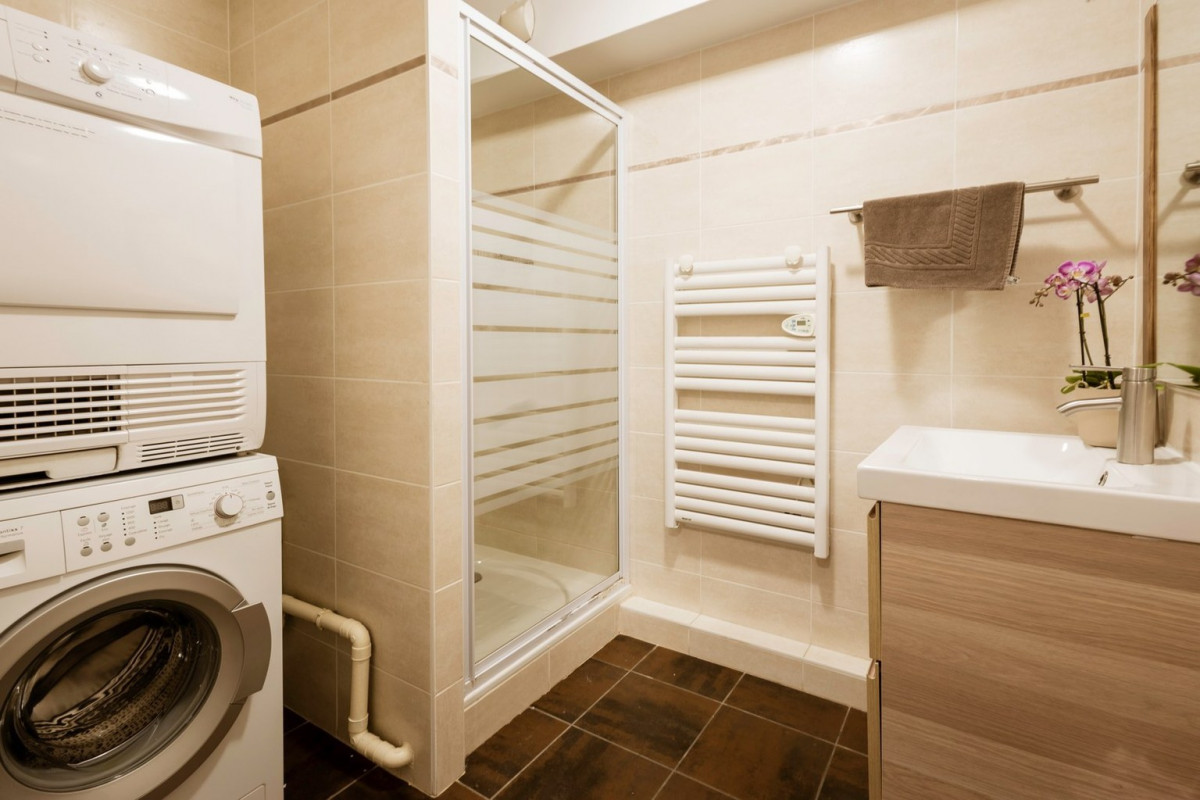 SALLE DE BAIN - APPARTEMENT ADRIEN 2 - VALLOIRE CENTRE