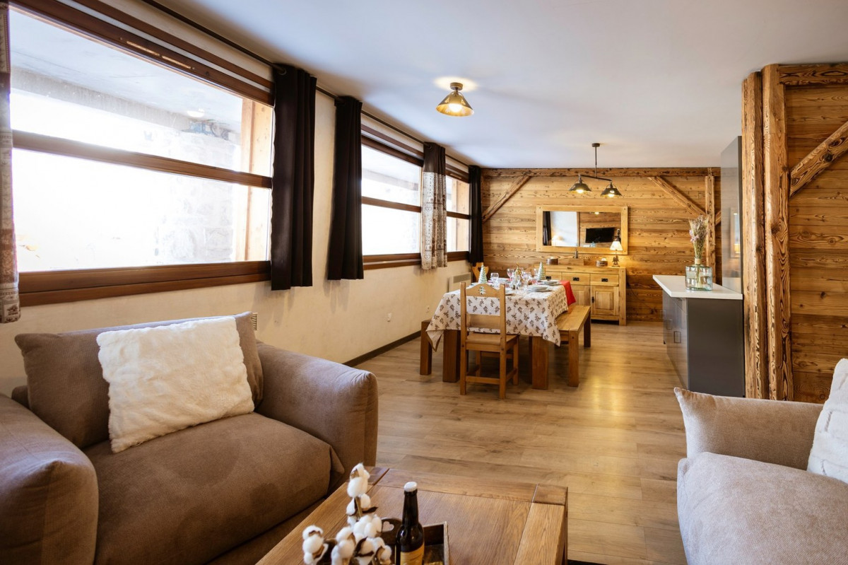 SEJOUR - APPARTEMENT ADRIEN 3 - VALLOIRE CENTRE 