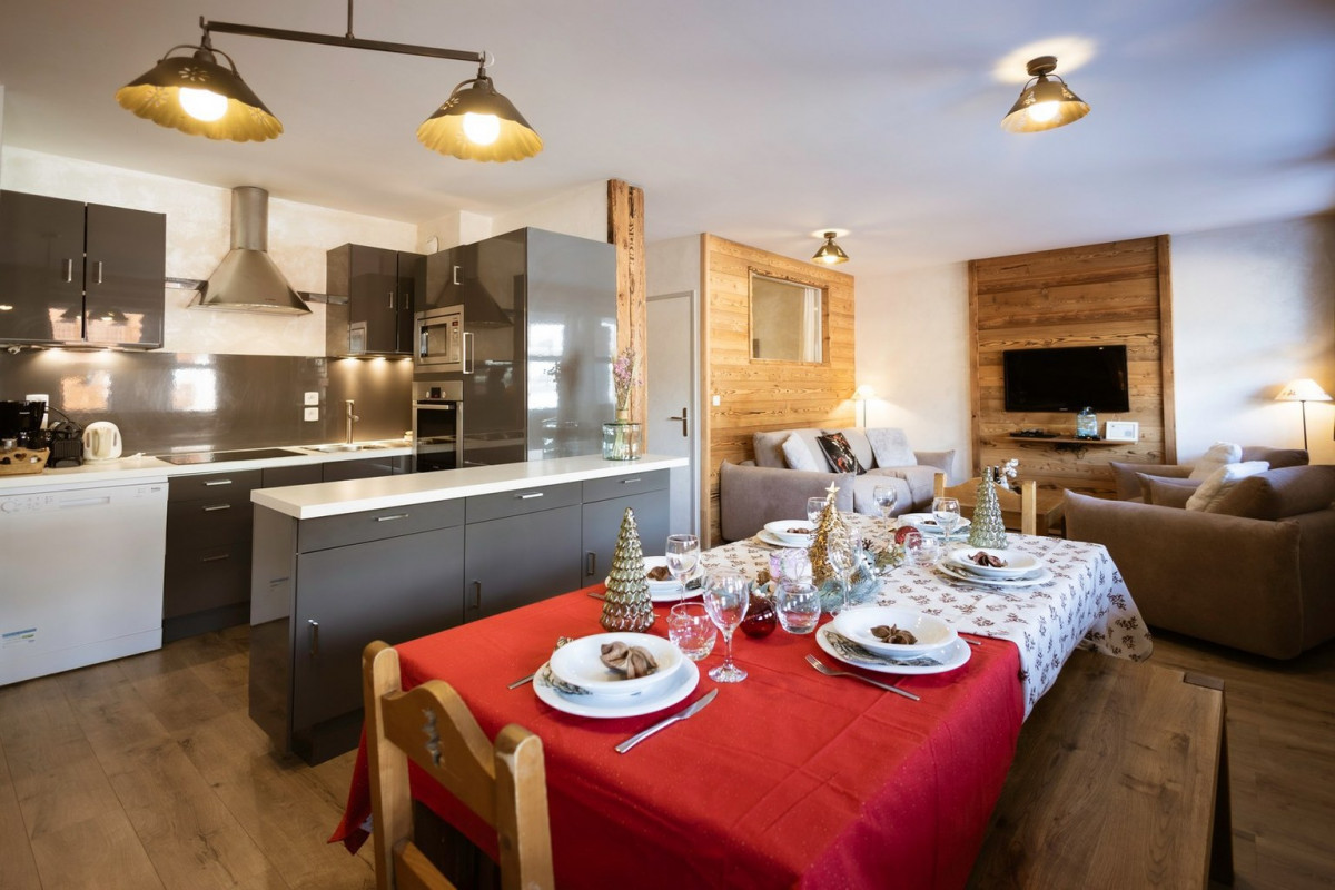 CUISINE - APPARTEMENT ADRIEN 3 - VALLOIRE CENTRE 