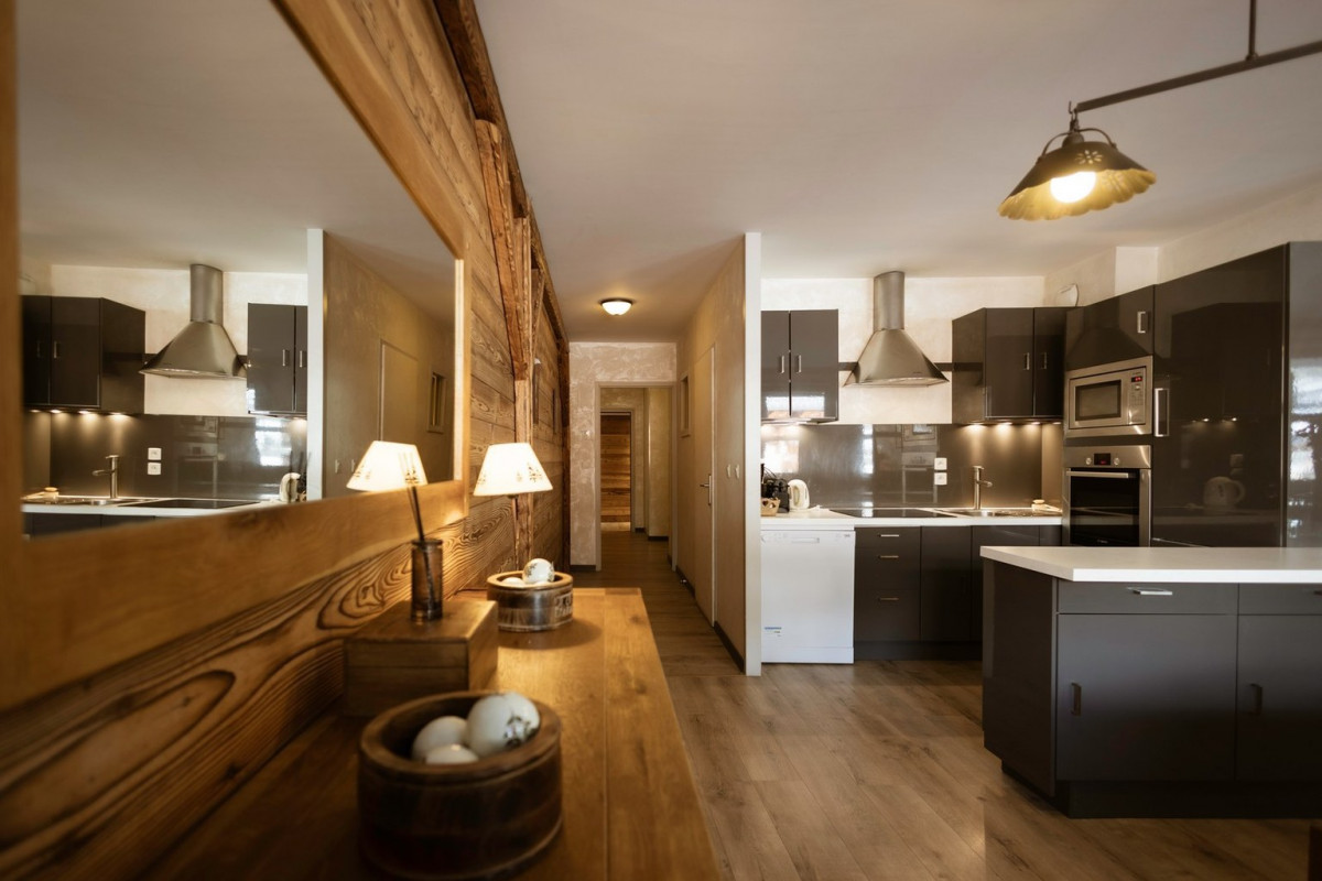 CUISINE - APPARTEMENT ADRIEN 3 - VALLOIRE CENTRE 