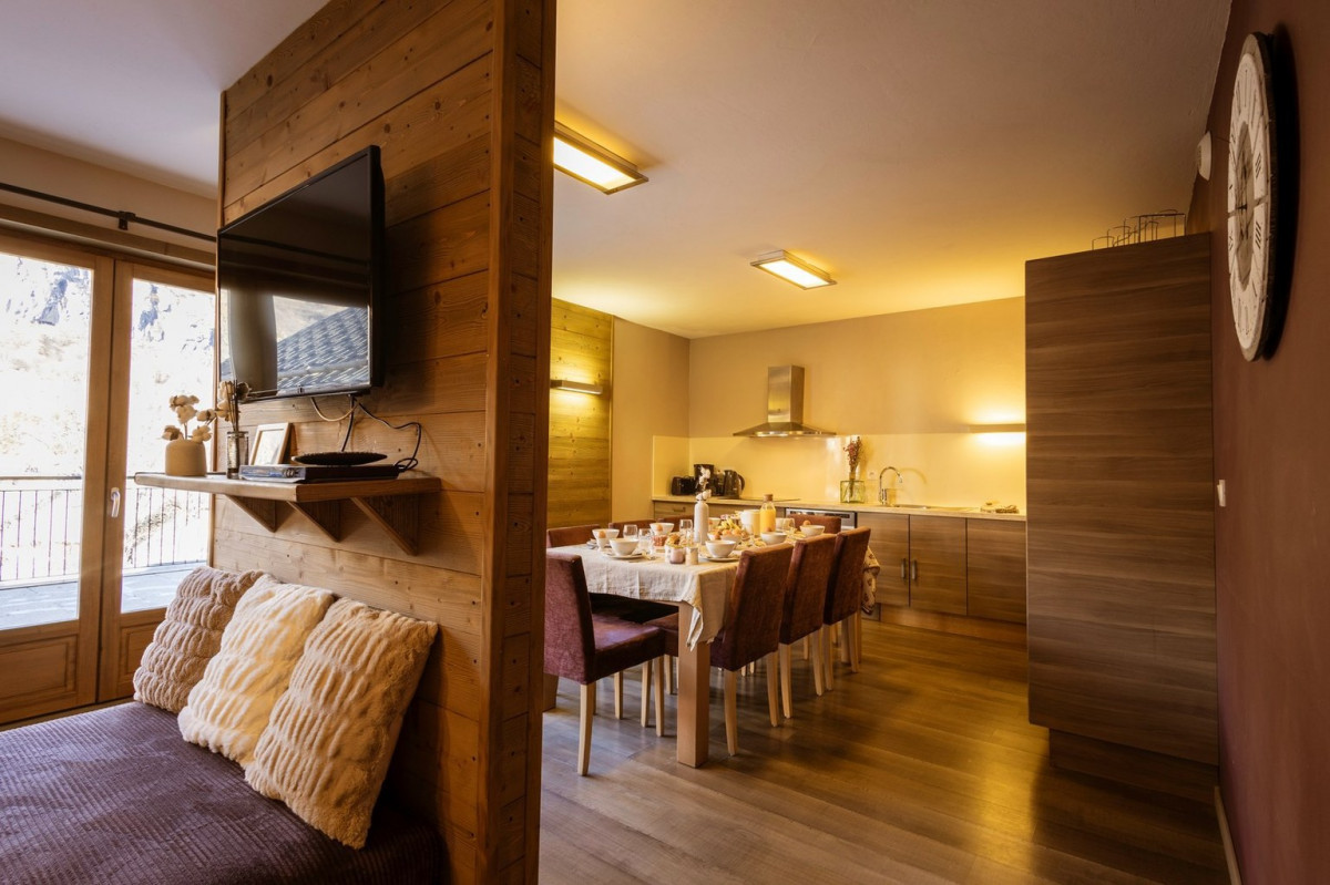 CUISINE - APPARTEMENT ADRIEN 7 - VALLOIRE CENTRE 