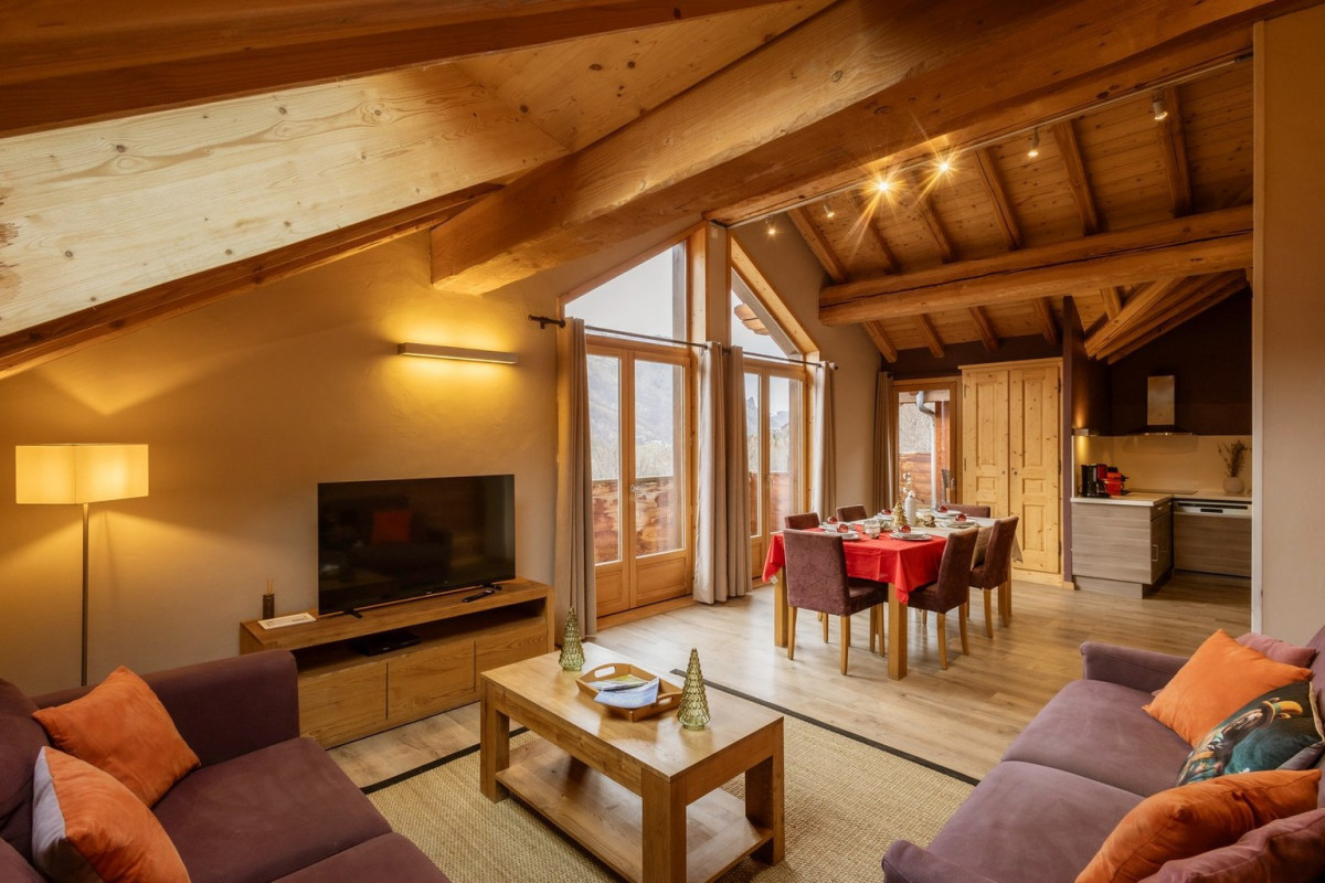 SEJOUR - APPARTEMENT ADRIEN 9 - VALLOIRE CENTRE 