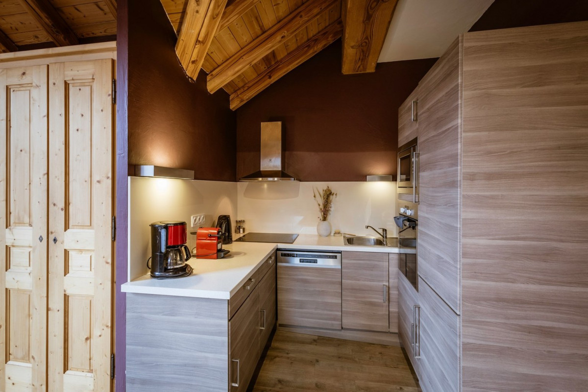 CUISINE - APPARTEMENT ADRIEN 9 - VALLOIRE CENTRE