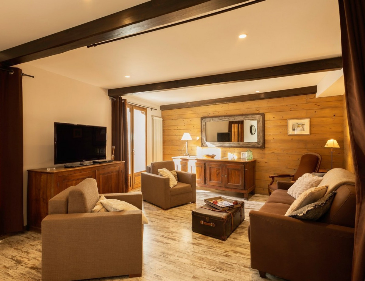 SALON - APPARTEMENT ETOILE DES NEIGES 1 - VALLOIRE CENTRE - VALLOIRE RESERVATIONS