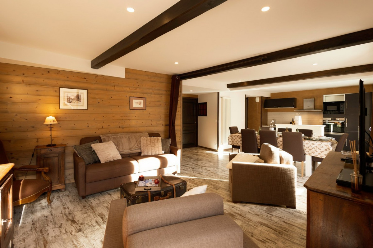 SALON - APPARTEMENT ETOILE DES NEIGES 1 - VALLOIRE CENTRE - VALLOIRE RESERVATIONS
