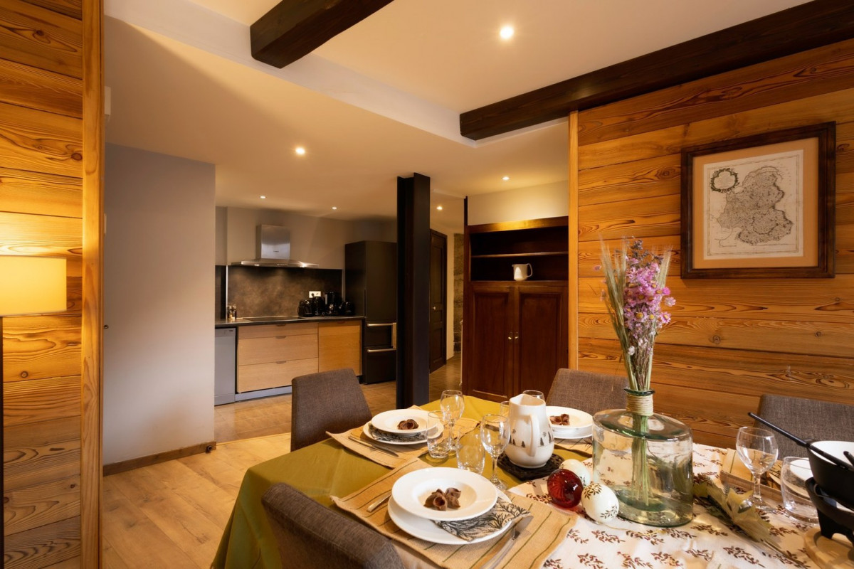 CUISINE - APPARTEMENT ETOILE DES NEIGES 3 - VALLOIRE CENTRE CUISINE - APPARTEMENT ETOILE DES NEIGES 3 - VALLOIRE CENTRE