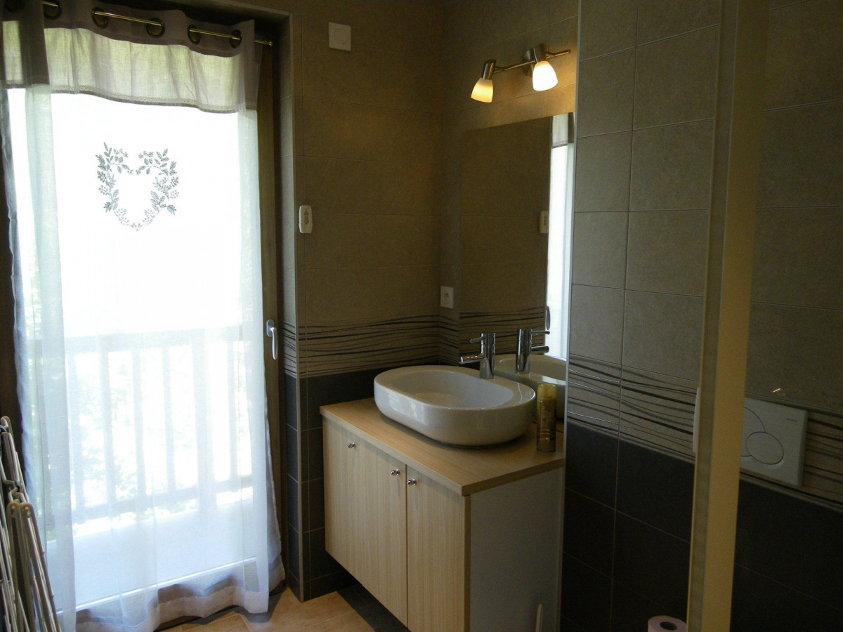 SALLE D'EAU 1 - APPARTEMENT CHALET LES PINS N° 1 - VALLOIRE CENTRE SALLE D'EAU 1 - APPARTEMENT CHALET LES PINS N° 1 - VALLOIRE CENTRE