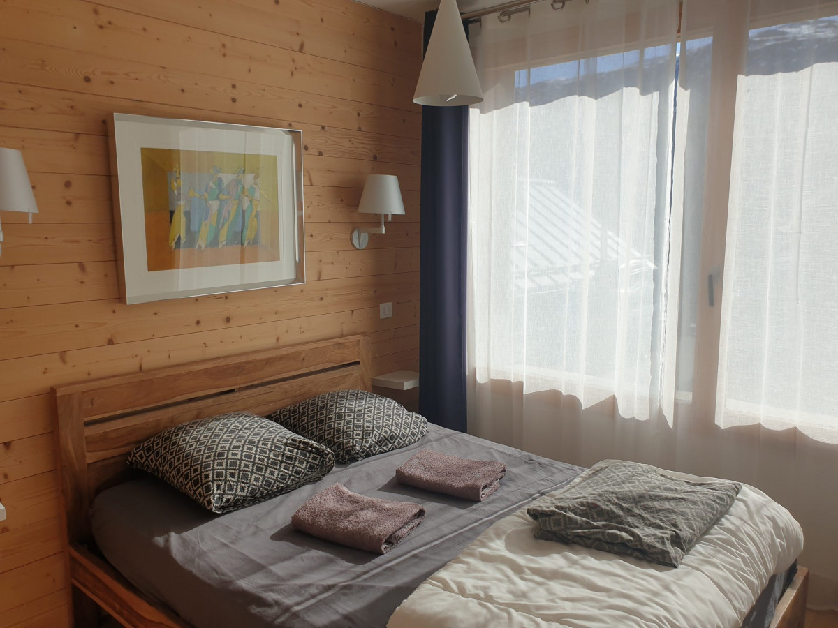 CHAMBRE 1 - CHALET LUNE DES ALPES - LES CLOTS VALLOIRE CHAMBRE 1 - CHALET LUNE DES ALPES - LES CLOTS VALLOIRE