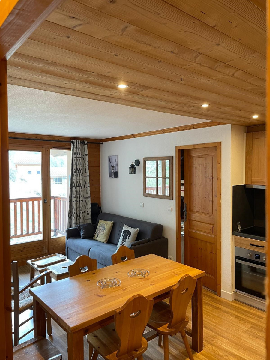 SALON - APPARTEMENT HAMEAU DE LA VALLEE D'OR DRYADES 207 - LES CHARBONNIERES VALLOIRE - VALLOIRE RESERVATIONS