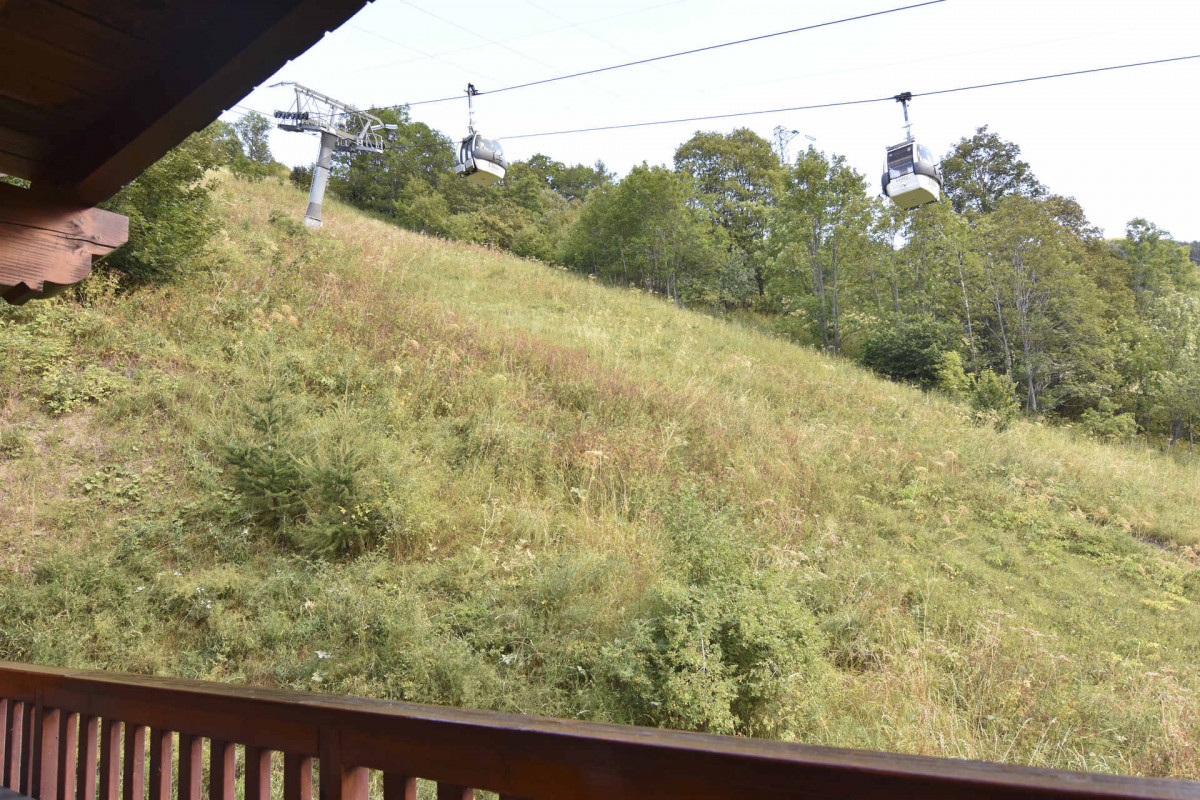 VUE BALCON - APPARTEMENT HAMEAU DE LA VALLEE D'OR DRYADES 207 - LES CHARBONNIERES VALLOIRE VUE BALCON - APPARTEMENT HAMEAU DE LA VALLEE D'OR DRYADES 207 - LES CHARBONNIERES VALLOIRE