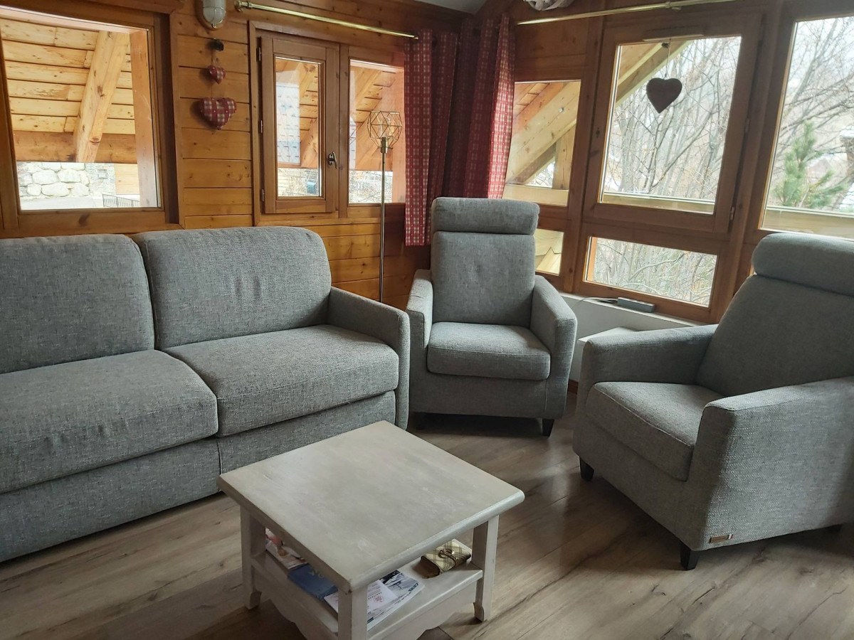 SALON - APPARTEMENT G32 CHALETS DU GALIBIER 1 - VALLOIRE MOULIN BENJAMIN - VALLOIRE RESERVATIONS