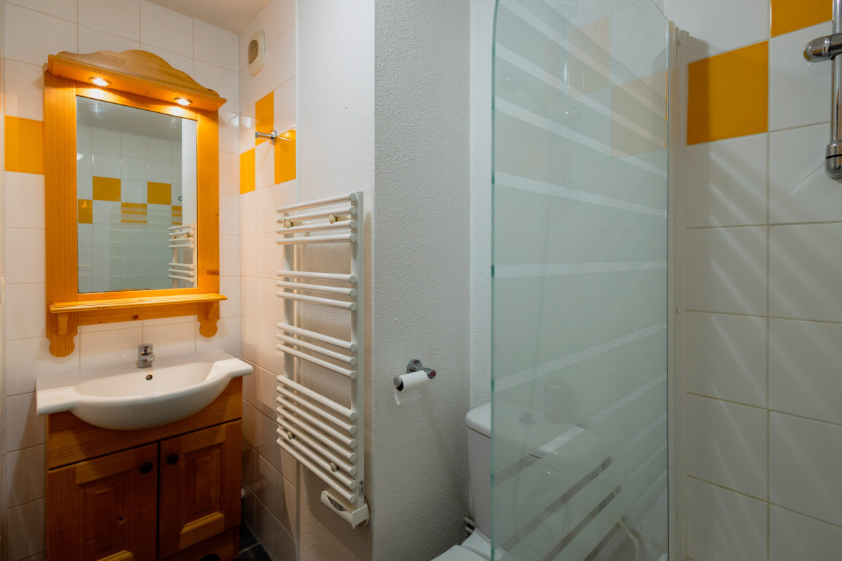 SALLE DE BAIN - APPARTEMENT G32 CHALETS DU GALIBIER 1 - VALLOIRE MOULIN BENJAMIN