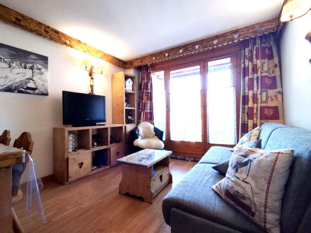 SALON - APPARTEMENT HAMEAU DE LA VALLEE D'OR DRYADES 105 - LES CHARBONNIERES VALLOIRE - VALLOIRE RESERVATIONS