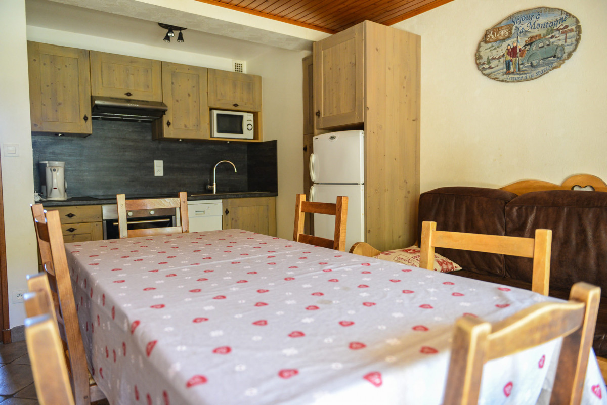 SEJOUR/SALON  - APPARTEMENT LES CHARDONNETS 007 - VALLOIRE CENTRE - VALLOIRE RESERVATIONS