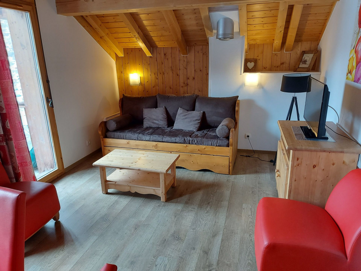 SALON - APPARTEMENT FERMES DE L'ARCHAZ B211 - ARCHAZ - VALLOIRE SALON - APPARTEMENT FERMES DE L'ARCHAZ B211 - ARCHAZ - VALLOIRE