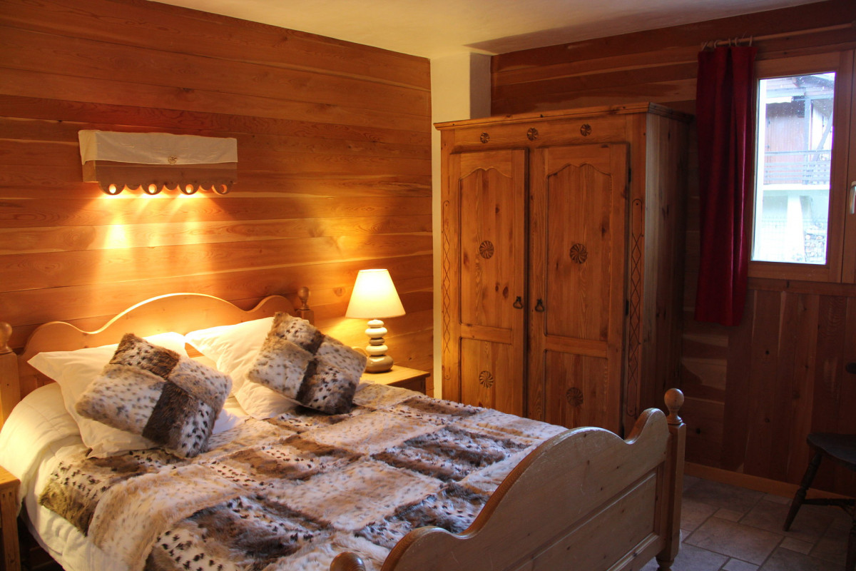 CHAMBRE  - CHALET LE NÉVÉ APPARTEMENT 3 - VALLOIRE LES VERNEYS