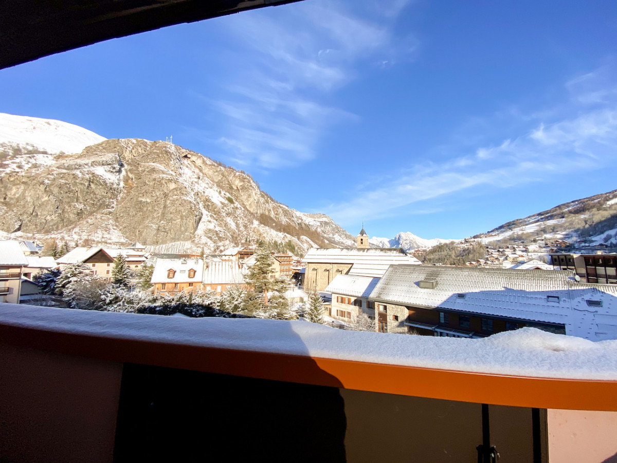 VUE BALCON - APPARTEMENT ROCHEVERT 31 - VALLOIRE CENTRE