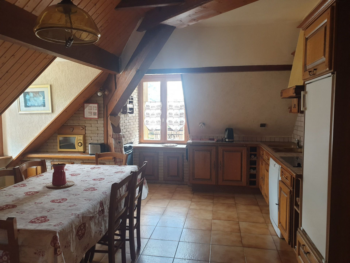 CUISINE- APPARTEMENT SPORT ALP2 - VALLOIRE CENTRE -VALLOIRE RESERVATIONS