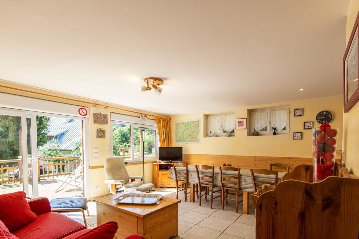 SEJOUR - APPARTEMENT LES CAQUELONS RDC - VALLOIRE MOULIN BENJAMIN - VALLOIRE RESERVATIONS