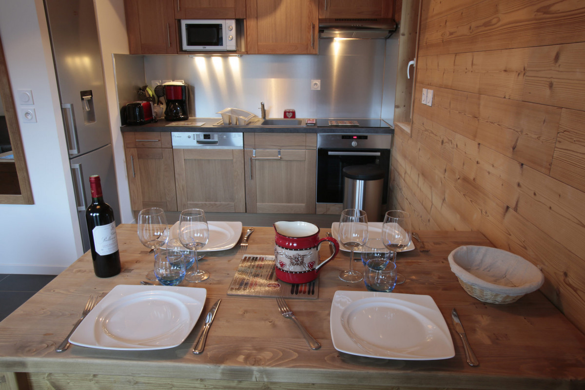 CUISINE - APPARTEMENT CHALET GRAND GALIBIER N°1- VALLOIRE LES VERNEYS CUISINE - APPARTEMENT CHALET GRAND GALIBIER N°1- VALLOIRE LES VERNEYS