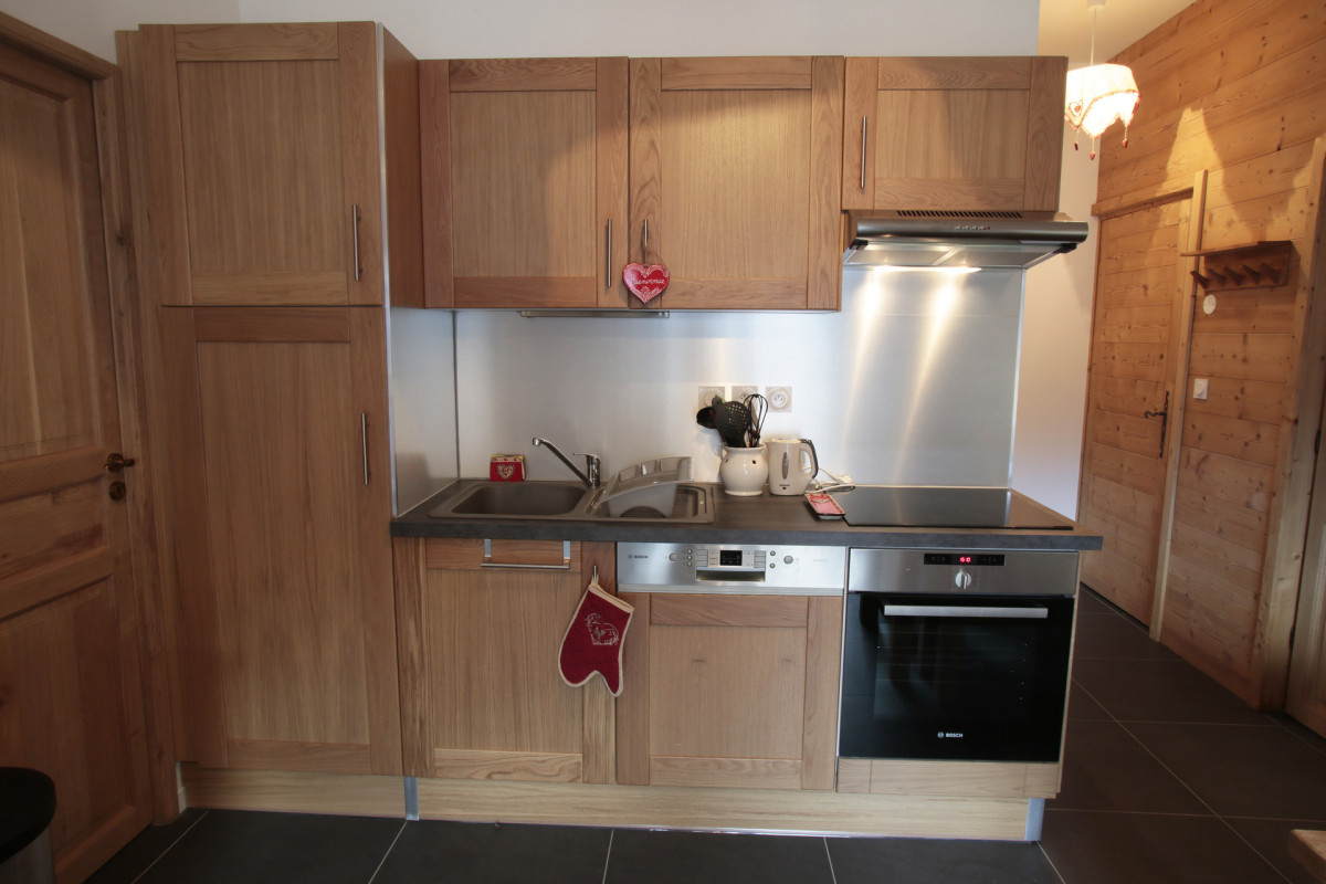 CUISINE - APPARTEMENT CHALET GRAND GALIBIER N°3- VALLOIRE LES VERNEYS - VALLOIRE RESERVATIONS