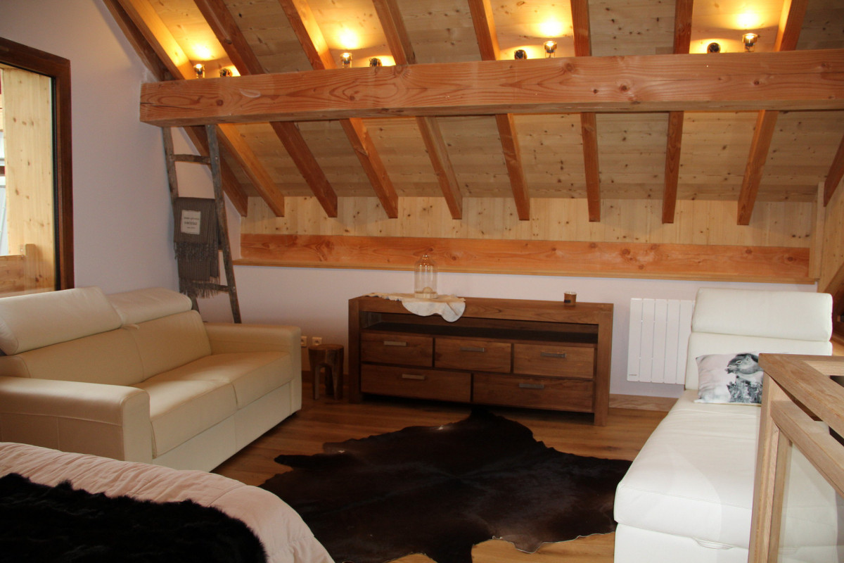 CHAMBRE MEZZANINE - CHALET LES ETERLOUS - VALLOIRE CENTRE CHAMBRE MEZZANINE - CHALET LES ETERLOUS - VALLOIRE CENTRE