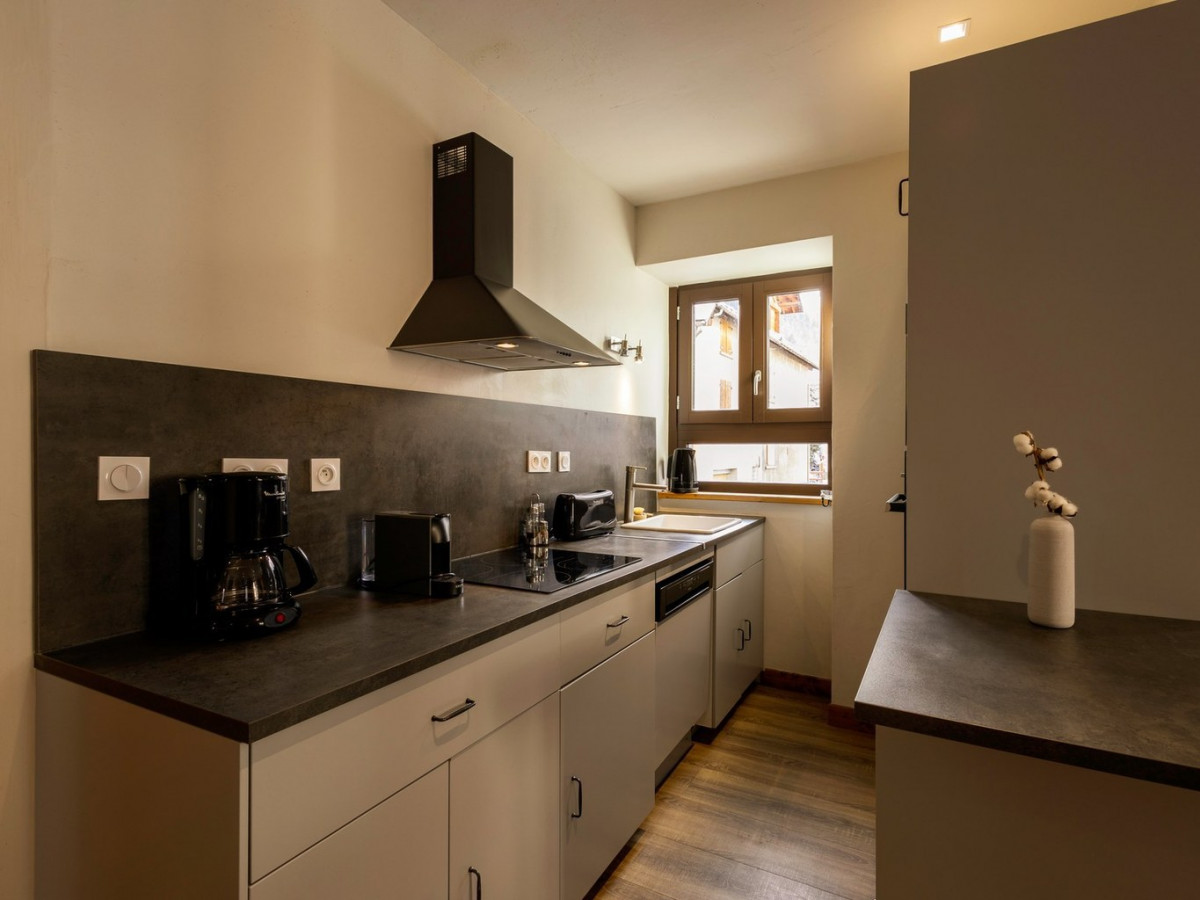 CUISINE - APPARTEMENT ETOILE DES NEIGES 5 - VALLOIRE CENTRE